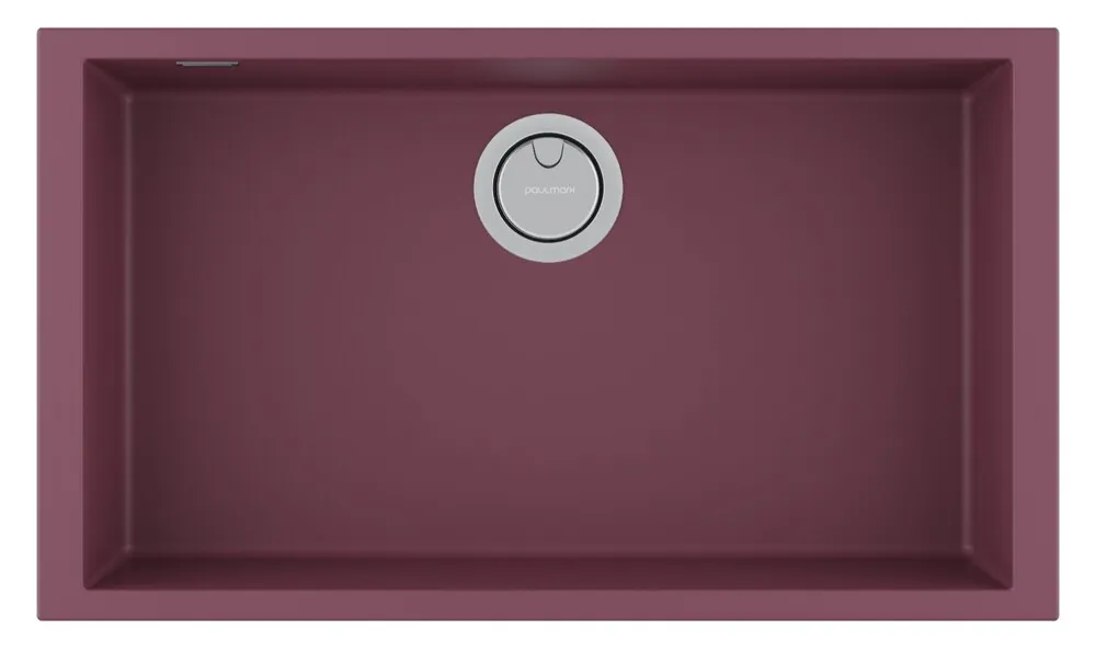 Фото товара: Paulmark NEO CLASSIC 76, мойка, гранит, merlot