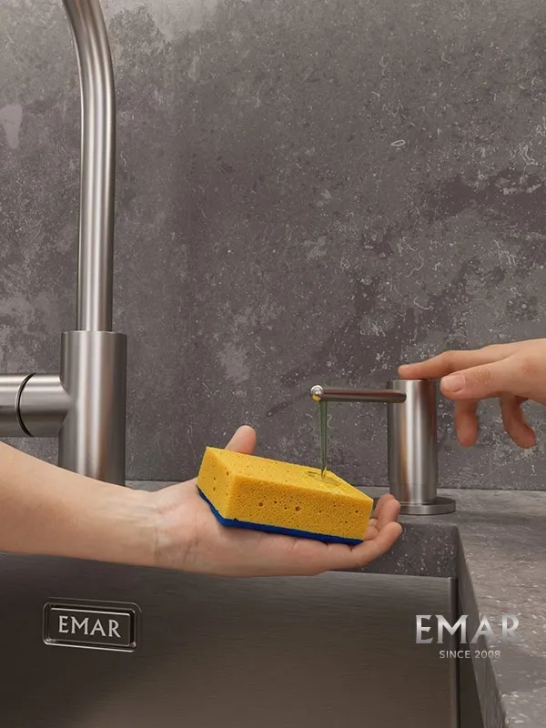 Детальное фото товара: Emar ЕД-405 Satin, дозатор для моющего средства, сатин