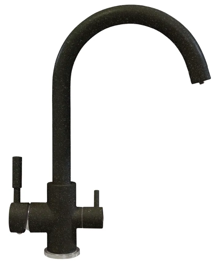 Фото товара: Polygran Элара Дуо, смеситель, черный 16