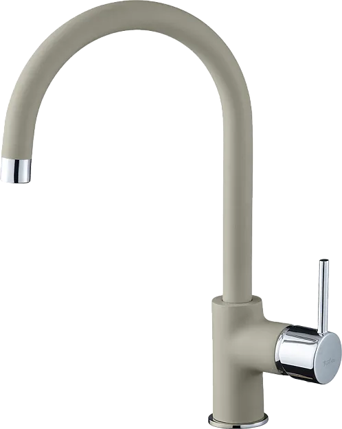 Детальное фото товара: Rivelato ORTA 9021203 topazio/cromo, смеситель, гранит, топаз/хром