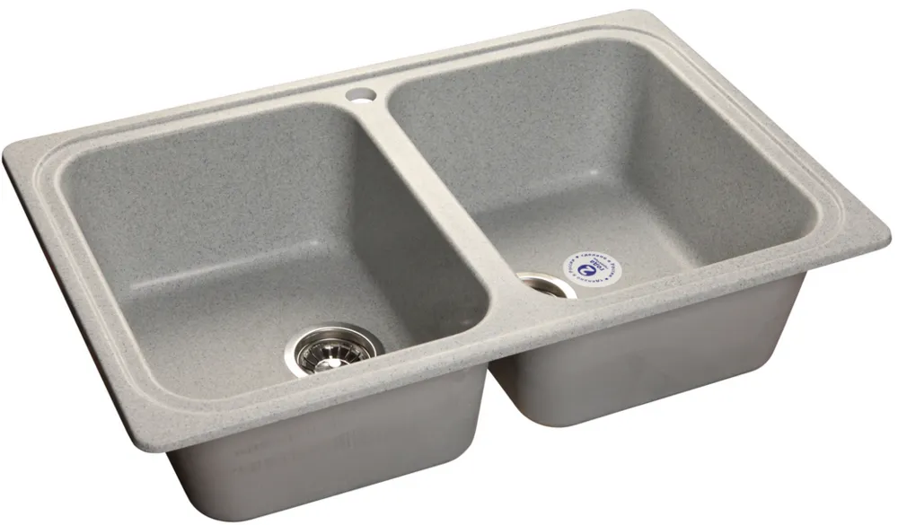 Детальное фото товара: GranFest STANDART GF-S-780 K, мойка, мрамор, серый