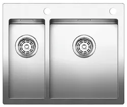 Детальное фото товара: Blanco Claron 340/180-IF/A, мойка, чаша справа, нержавеющая сталь с зеркальной полировкой