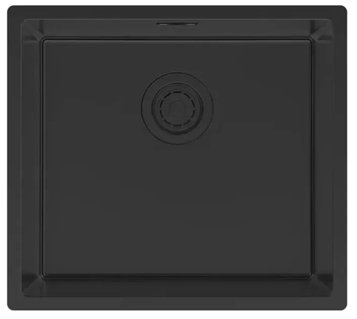 Фото товара: Paulmark LASSAN 49 UNI, мойка, нержавеющая сталь, матовый черный