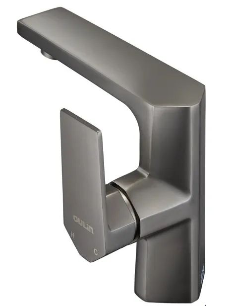 Детальное фото товара: Oulin OL-T9207Q, смеситель, графит (серый металик)