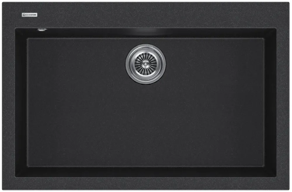 Фото товара: KUCHENSTERN OBEN 80, мойка, гранит, антрацит