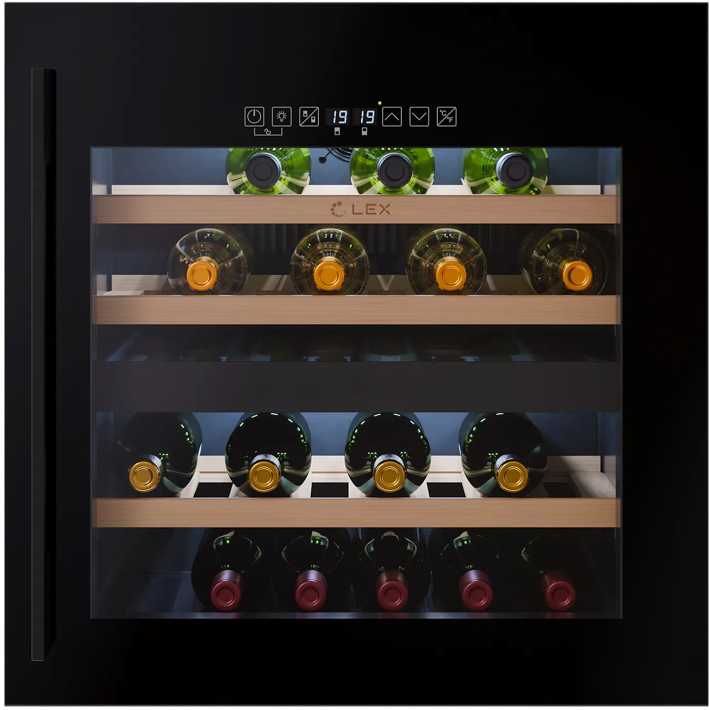 Фото товара: LEX LWD6036BL dual zone S