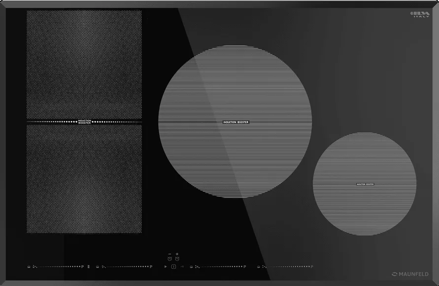 Фото товара: Maunfeld CVI804SFBK LUX индукционная поверхность