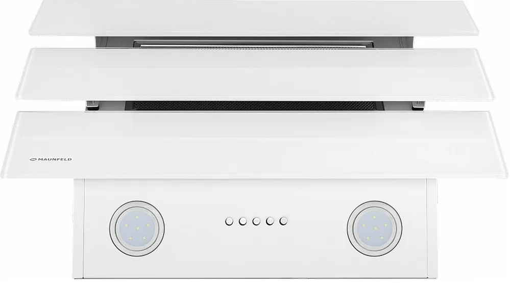 Детальное фото товара: Maunfeld CASCADA PUSH 60 Glass White