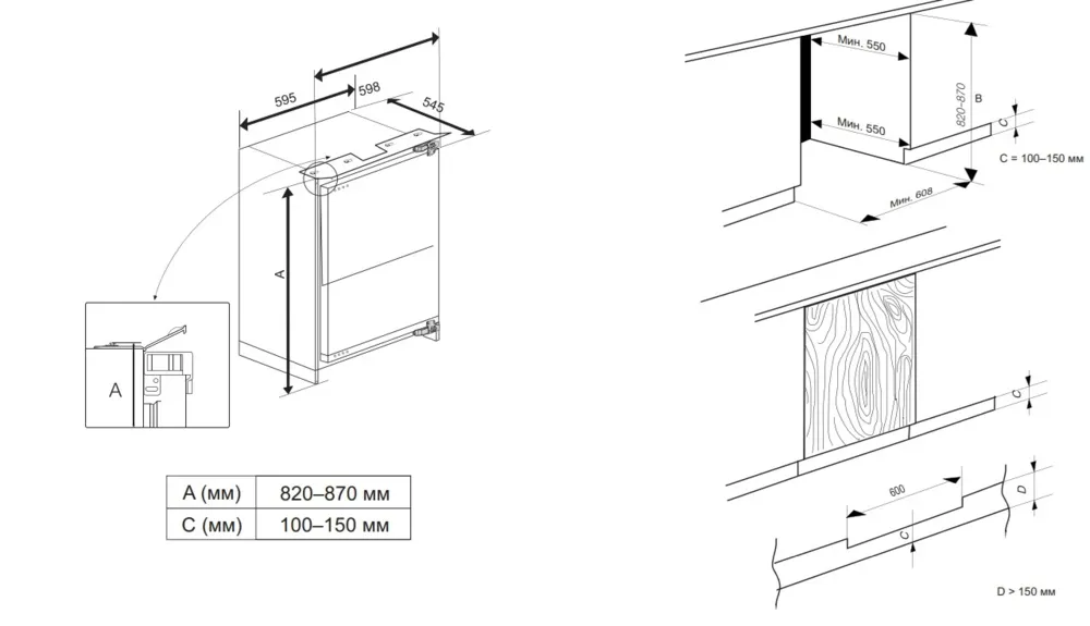 Схема встраивания