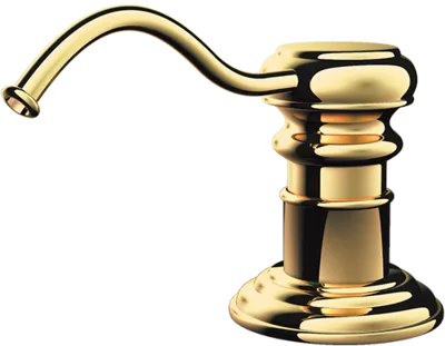 Детальное фото товара: Omoikiri OM-01-G, дозатор для моющего средства, золото