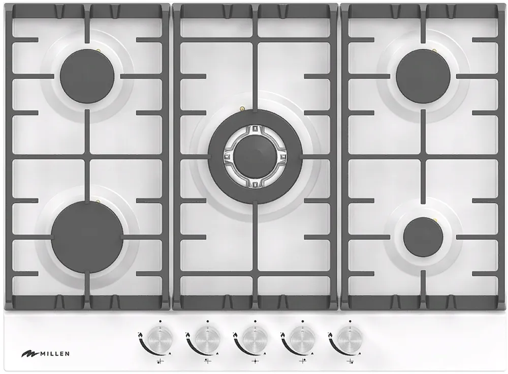 Фото товара: MILLEN MGH 701 WH газовая поверхность