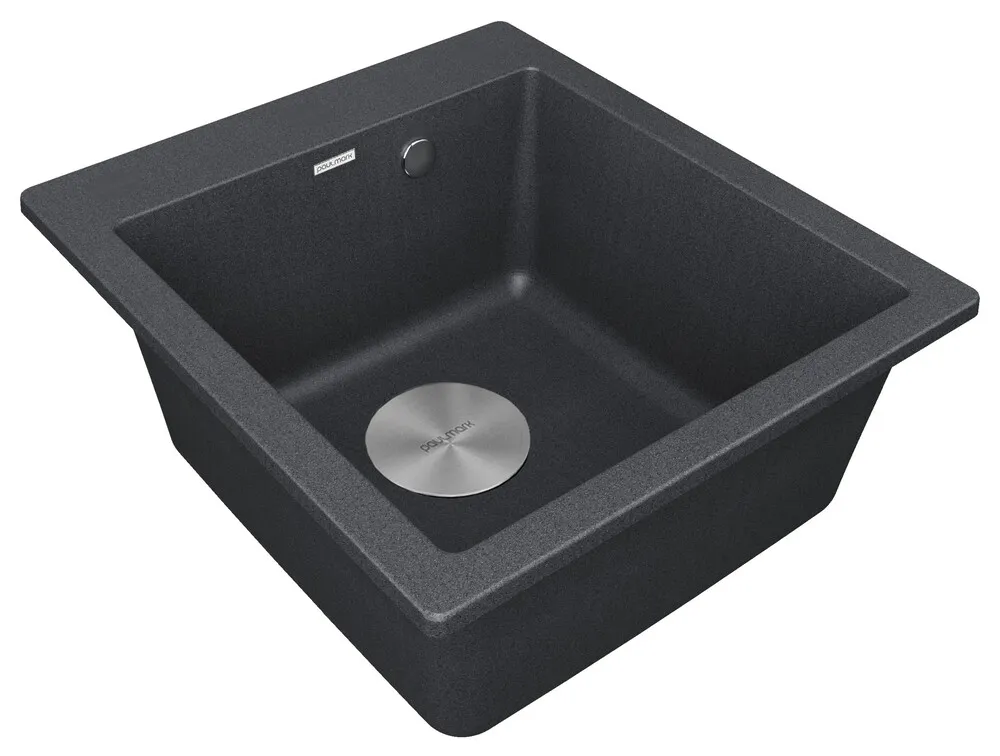Детальное фото товара: Paulmark KANTE 45, мойка, гранит, графит
