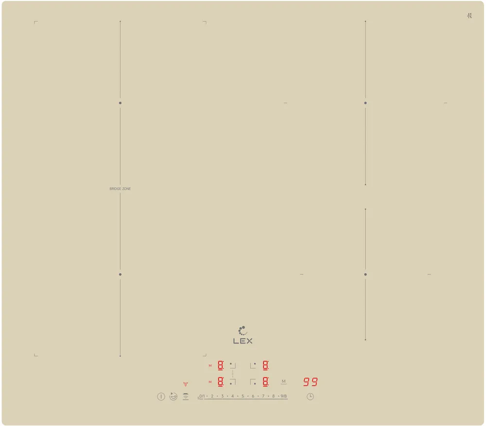 Фото товара: LEX EVI 641A I IV индукционная поверхность