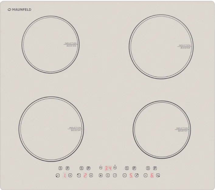 Фото товара: Maunfeld CVI594BG индукционная поверхность