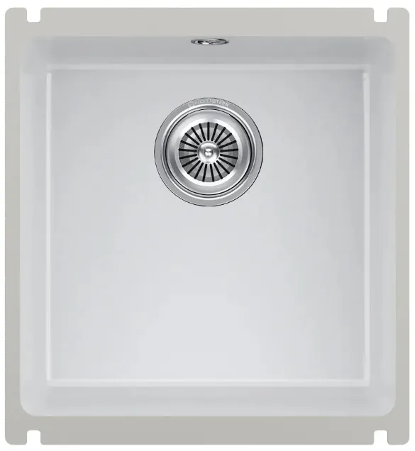 Фото товара: KUCHENSTERN SUBKERAM 45, мойка, керамика, кристальный белый