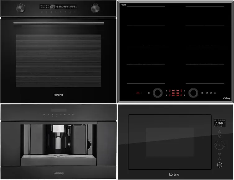 Фото товара: KORTING HIB 68700 B QUADRO + OKB 1471 CGN + KMI 825 TGN + KCM 9200 BG