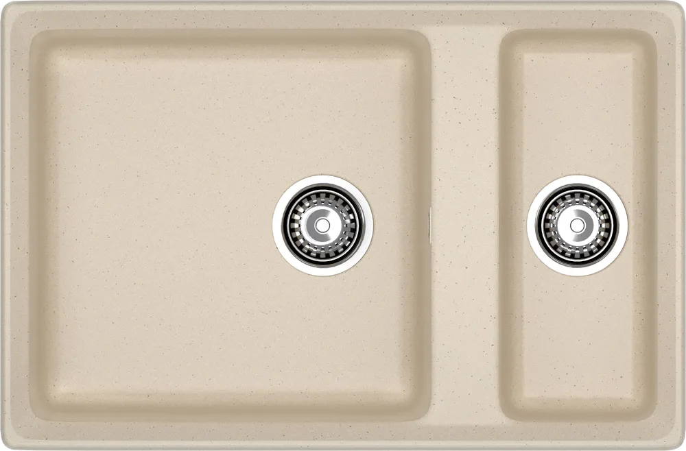 Фото товара: GranFest LEVEL GF-LV-760K, мойка, мрамор, кашемир