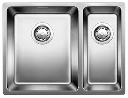 Детальное фото товара: Blanco Andano 340/180-IF, мойка, нерж. сталь с зеркальной полировкой, без клапана-автомата, левая