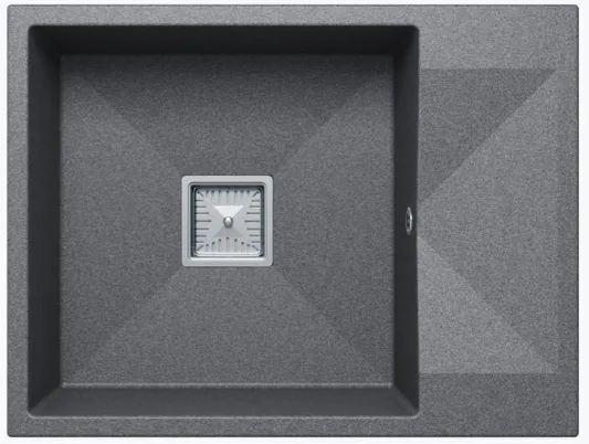 Фото товара: Tolero BLADE 660, мойка, гранит, грей