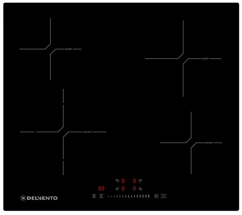 Фото товара: Delvento V60D24S120 стеклокерамическая поверхность
