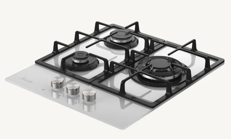 Детальное фото товара: Monsher MGG 43 Blanc газовая поверхность