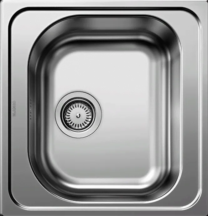 Детальное фото товара: Blanco Tipo 45-C, мойка, нержавеющая сталь матовая (237628+214381-1+233691)