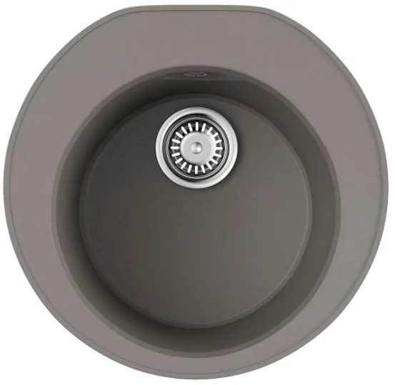 Фото товара: Omoikiri Miya 50R GR, мойка, гранит, leningrad grey