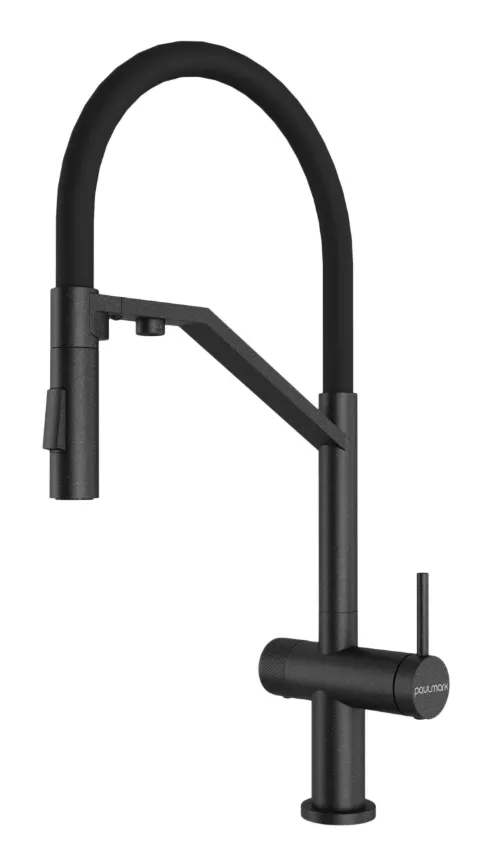 Фото товара: Paulmark ZENDER, смеситель, черный