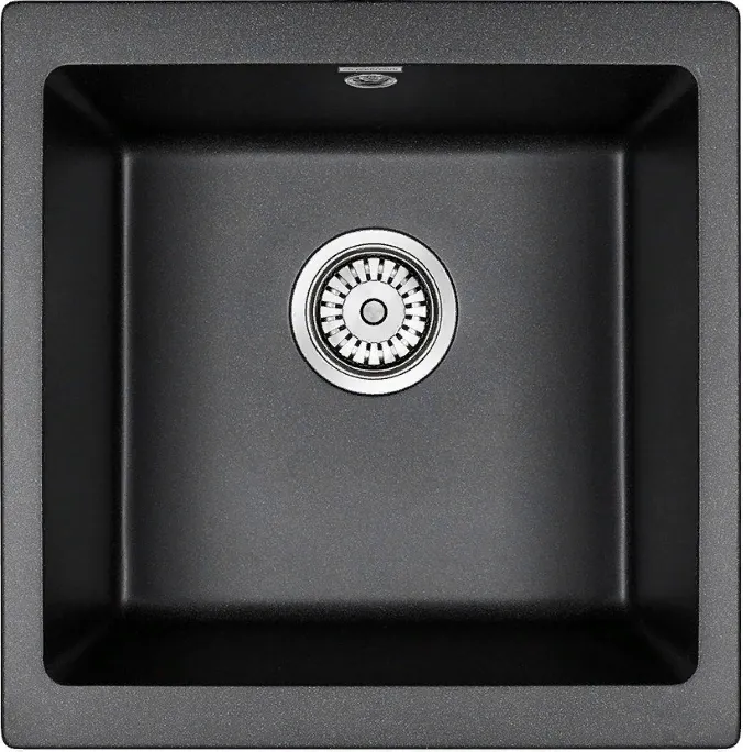 Детальное фото товара: Paulmark GERA 50, мойка, гранит, черный