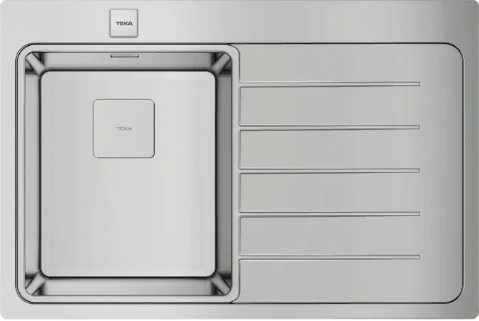Фото товара: Teka ZENIT RS15 1B 1D R 78, мойка, нержавеющая сталь полировнная, чаша слева