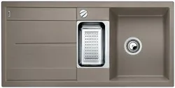 Фото товара: Blanco Metra 6S, мойка, гранит, серый беж