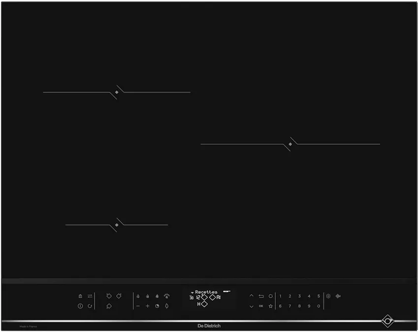Фото товара: De Dietrich DPI4321X индукционная поверхность