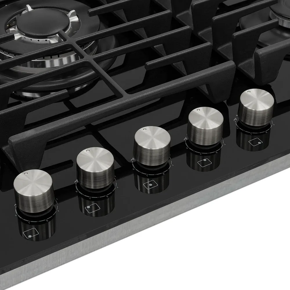 Детальное фото товара: Krona HAGEL 90 BL W FC газовая поверхность