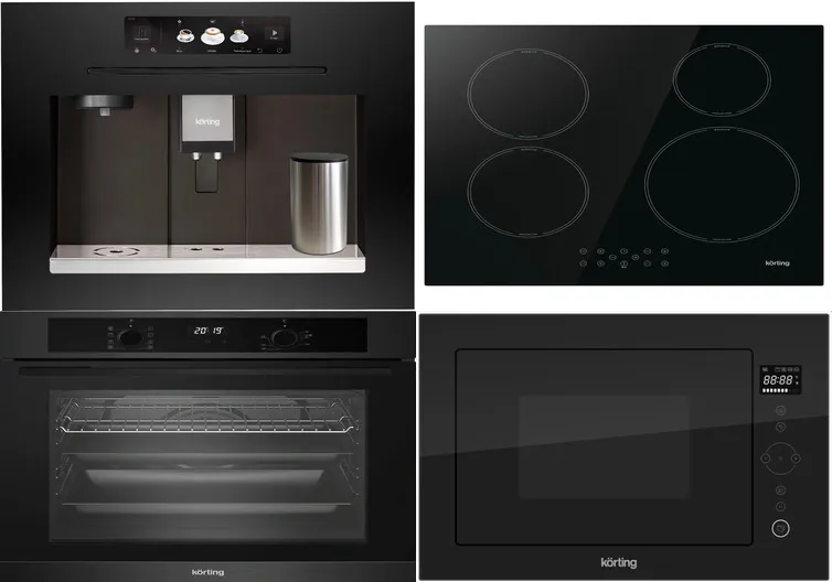 Фото товара: KORTING HI 64044 B + OKB 691 CSXN + KMI 825 TGN + KCM 9830 BCG