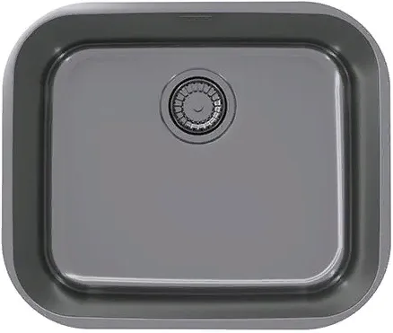 Детальное фото товара: ALVEUS VARIANT MONARCH 10 ANTHRACITE, мойка, нерж. сталь, антрацит (в компл. с выпуском без сифона)