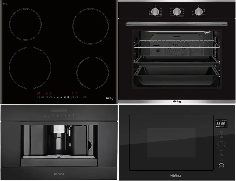 Фото товара: KORTING HI 64540 B + OKB 370 CMX + KMI 825 TGN + KCM 9200 BG