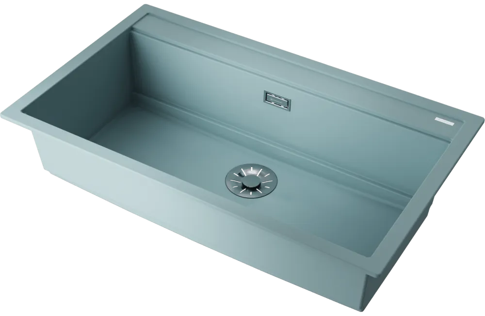 Детальное фото товара: Omoikiri Kitagawa 86-LB-AZ, мойка, керамика, лазурно- голубой
