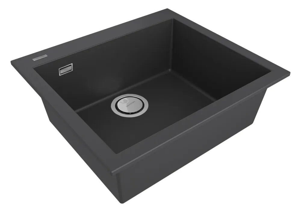 Детальное фото товара: Paulmark DECORATION 56, мойка, гранит, антрацит