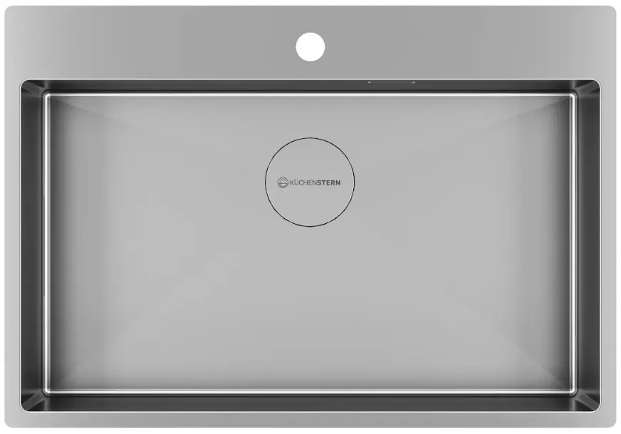 Фото товара: KUCHENSTERN WERK 80, мойка, нержавеющая сталь