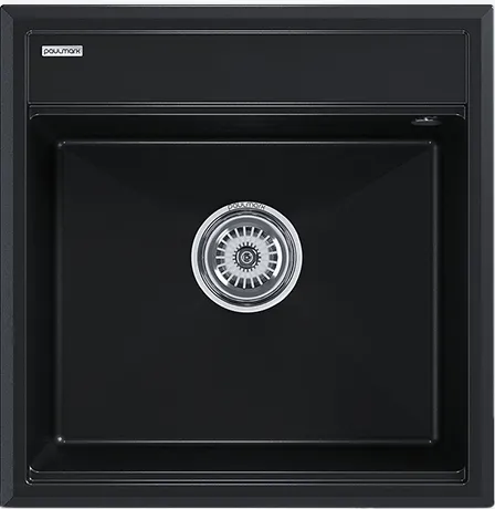 Детальное фото товара: Paulmark STEPIA 50, мойка, гранит, черный металлик