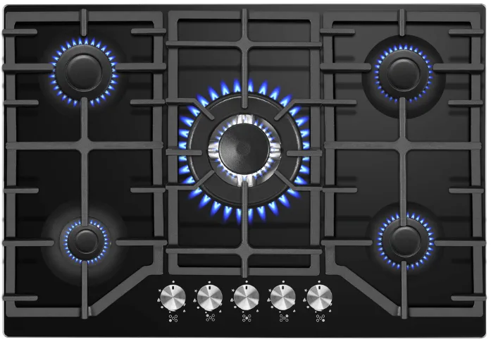 Детальное фото товара: Maunfeld EGHG.75.83CB/G газовая поверхность