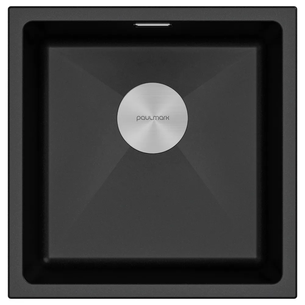 Фото товара: Paulmark LUMI 45UNI, мойка, гранит, черный