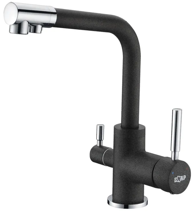 Детальное фото товара: Emar 3003N.8, смеситель, гранит, морион