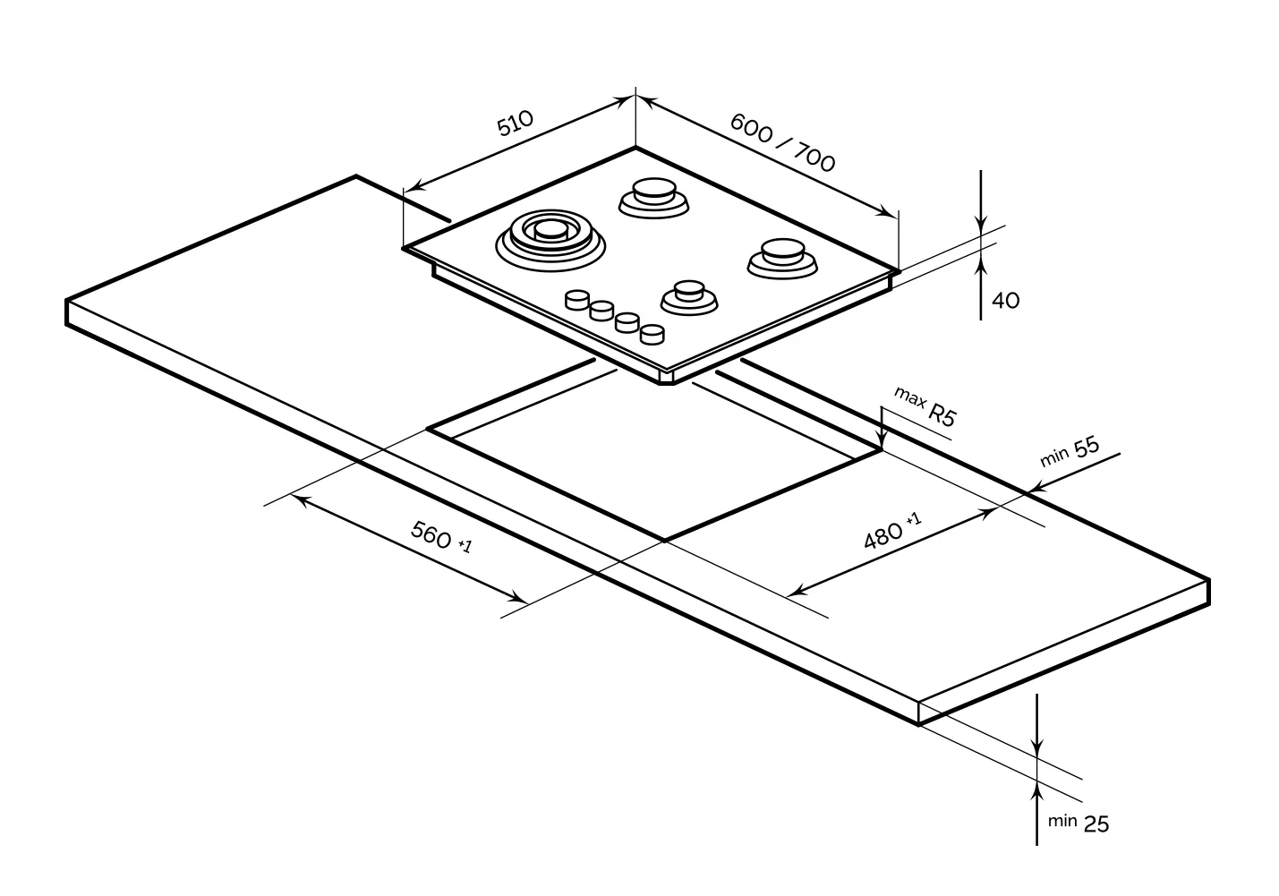 Схема встраивания