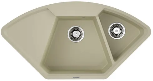 Фото товара: Omoikiri Yonaka 98-C-BE, мойка, гранит, ваниль
