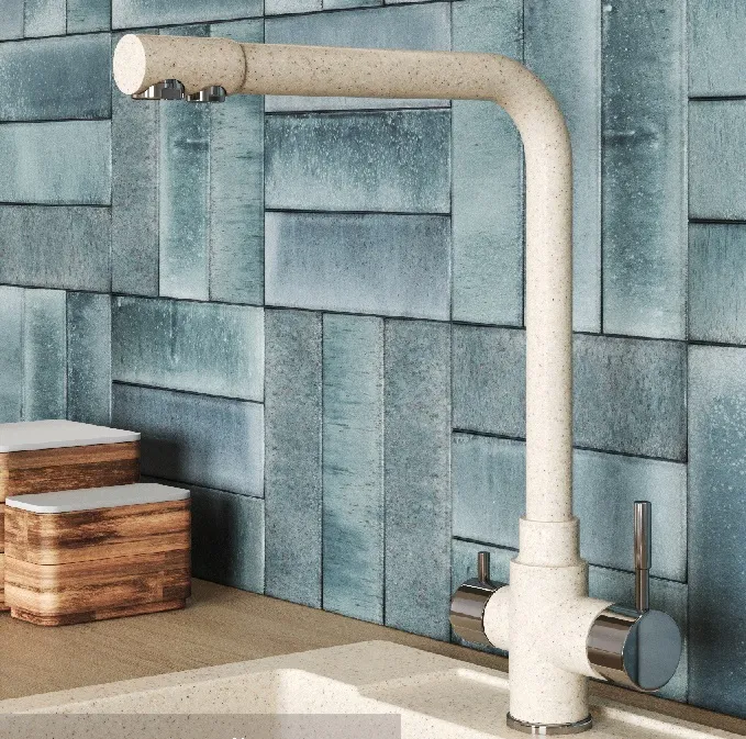 Детальное фото товара: Polygran Вега, смеситель, опал №328