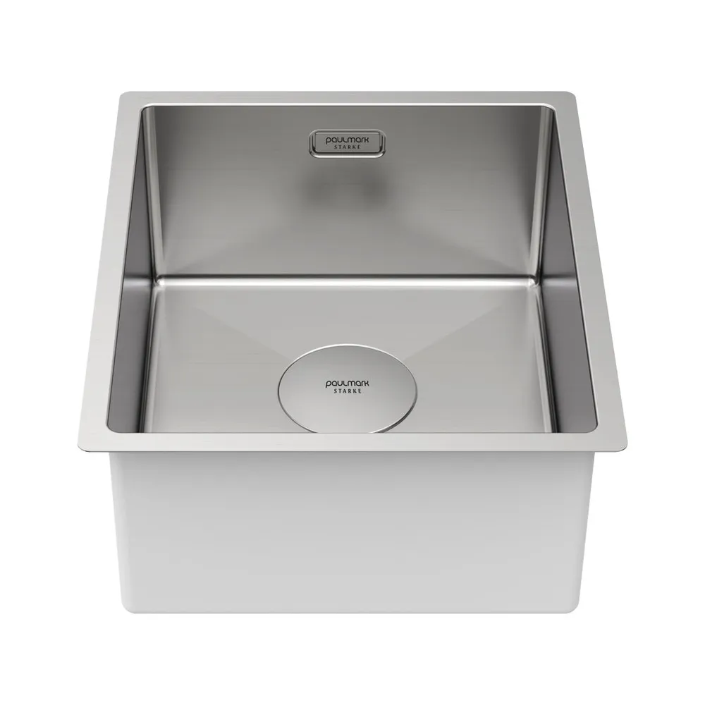 Детальное фото товара: Paulmark NEXT 38 UNI, мойка, нержавеющая сталь брашированная