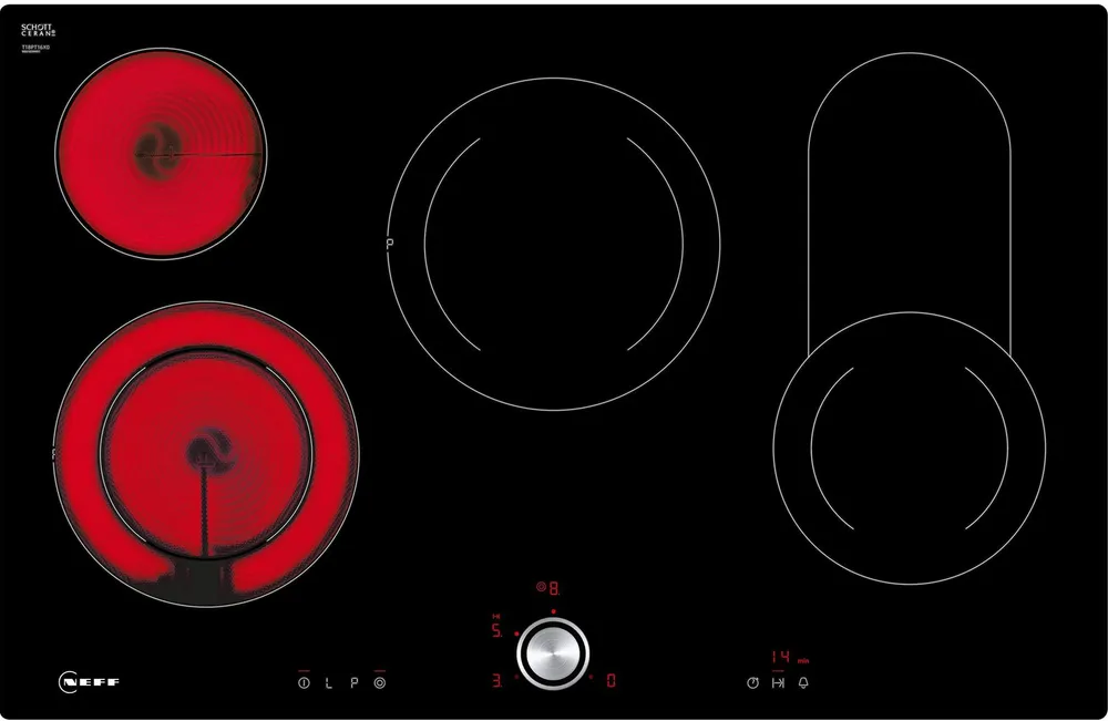 Фото товара: NEFF T18PT16X0 стеклокерамическая поверхность
