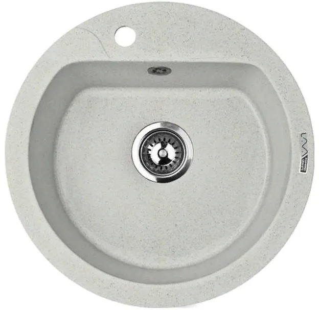 Фото товара: LAVA R.3 LATTE, мойка, гранит, белый
