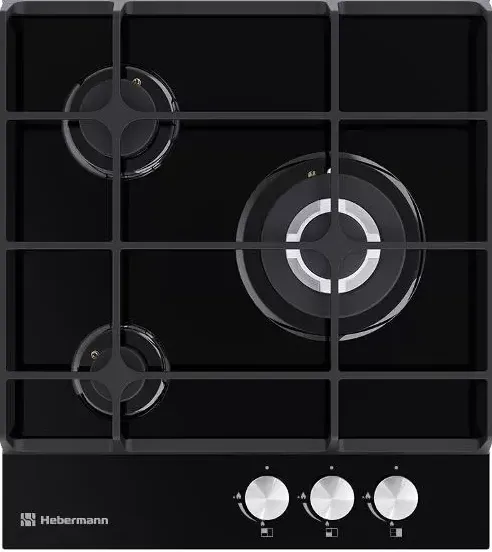 Фото товара: Hebermann HBGG 453.1 B газовая поверхность